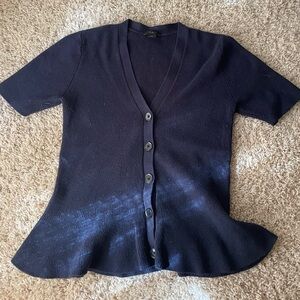 Navy top, cute blouse